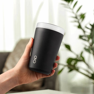 Ocean Bottle Vacuum Tumbler (Obsidian Black) — Feature
