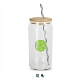 Basin Glass Tumbler (Clear/Natural) — Impact Aware