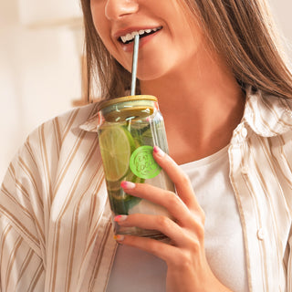 Basin Glass Tumbler (Clear/Natural) — Feature