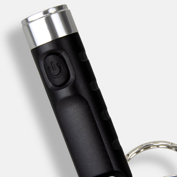 Beacon Rechargeable Torch Key Ring (Black)