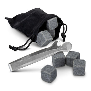 Hearth Whiskey Stone Gift Set (Natural) — Detail