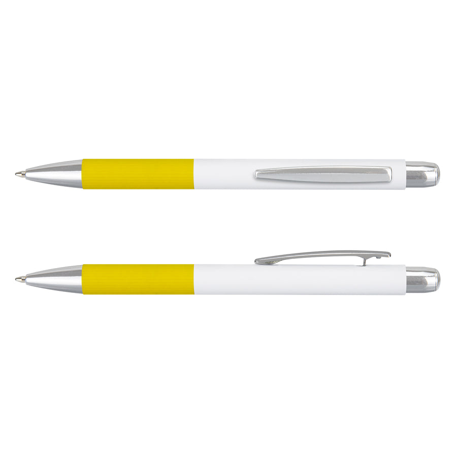 Bravo Pen (White/Yellow)