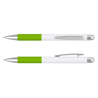Bravo Pen (White/Bright Green)