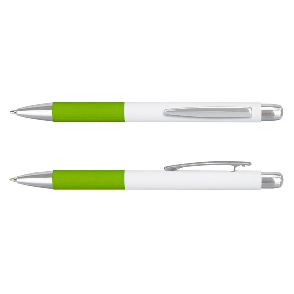 Bravo Pen (White/Bright Green)