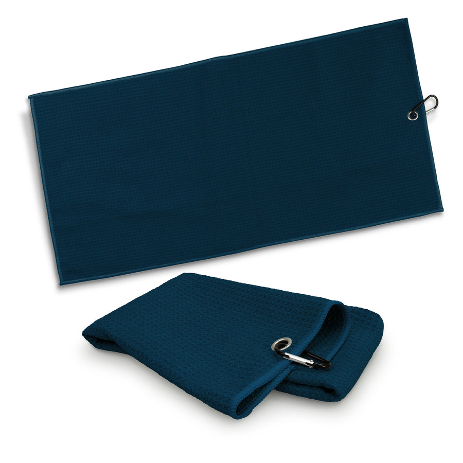 Drift Waffle Golf Towel (Navy)
