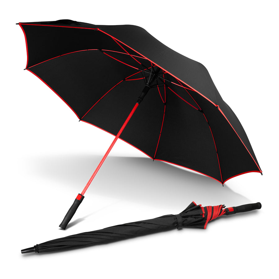 Monsoon Umbrella (Black/Red)