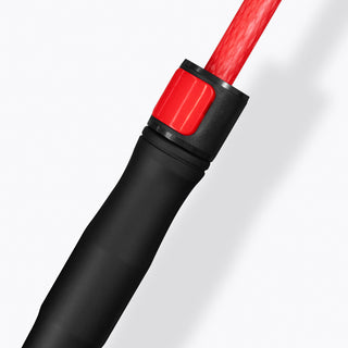 Monsoon Umbrella (Black/Light Blue) — Detail