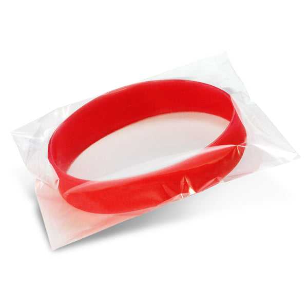 Strike Silicone Wrist Band (White)
