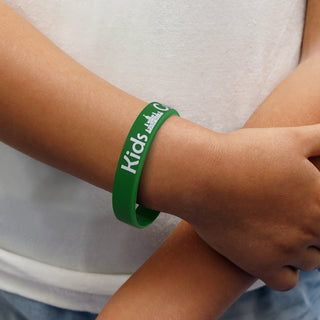 Strike Silicone Wrist Band (Light Blue) — Feature