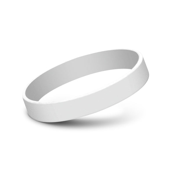 Strike Silicone Wrist Band (White)