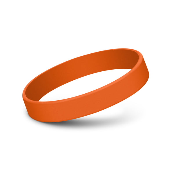 Strike Silicone Wrist Band (Orange)