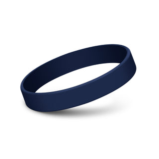 Strike Silicone Wrist Band - Embossed (Navy)