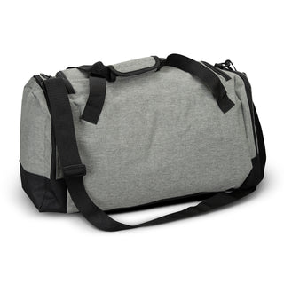 Volta Duffle Bag (Heather Grey) — Back