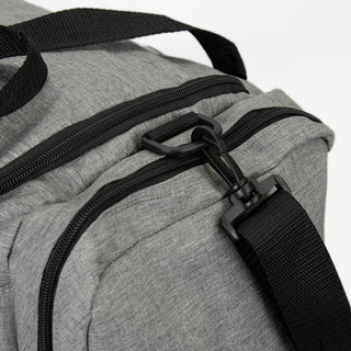 Volta Duffle Bag (Heather Grey) — Detail