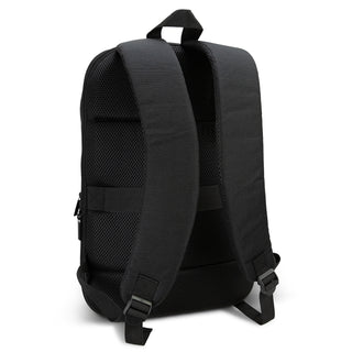 Merino Soft-Touch Backpack (Black) — Back