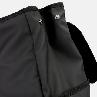 Canvas Soft-Touch Backpack (Black) — Detail