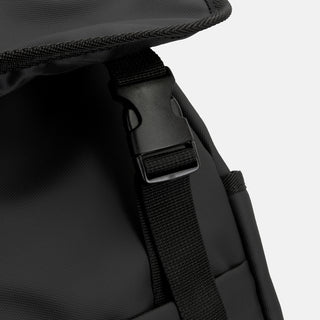 Canvas Soft-Touch Backpack (Black) — Detail
