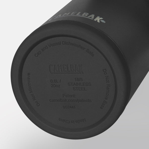 CamelBak Thrive Flip Straw Vacuum Bottle - 600ml (Black)