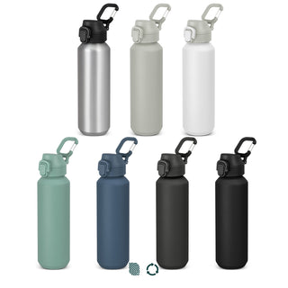 Solano Recycled Aluminium Bottle (Dusty Teal) — Impact Aware