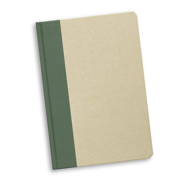 Linen Sugarcane Notebook (Navy)