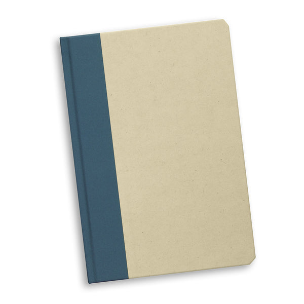 Linen Sugarcane Notebook (Navy)