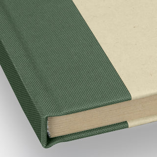 Linen Sugarcane Notebook (Black) — Detail