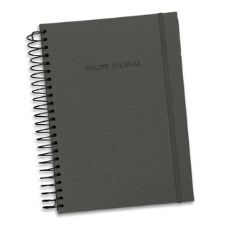Keepsake Recipe Journal (Charcoal)