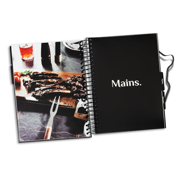 Keepsake Recipe Journal (Charcoal)