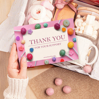 Parchment A5 Message Card (White) — Feature