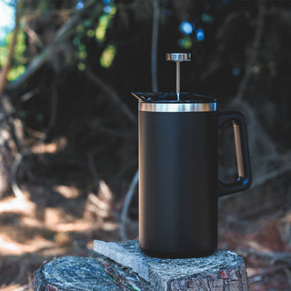 Frontier Base Camp Coffee Press (Black) — Feature