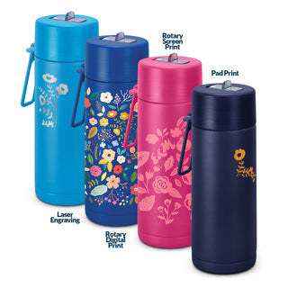 Fiord Aura Vacuum Bottle - 600ml (Lilac) — Branding