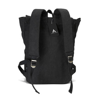 ARCHER Copenhagen Canvas Backpack (Charcoal) — Back