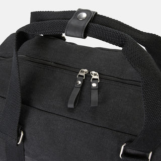 ARCHER Copenhagen Canvas Duffle Bag (Charcoal) — Zip