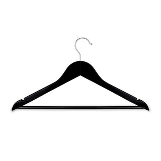 Grain Wooden Hanger (Black/Silver)
