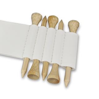 Fairway Golf Tee Holder (White) — Tee Holder