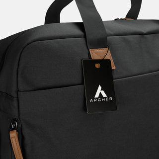 ARCHER Galileo Duffle Bag (Charcoal) — Hangtag
