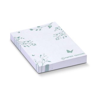 Imprint Recycled Sticky Pad 100 x 75mm - 100 Sheets (White)