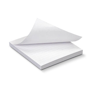 Imprint Recycled Sticky Pad 70 x 75mm - 50 Sheets (White) — Detail