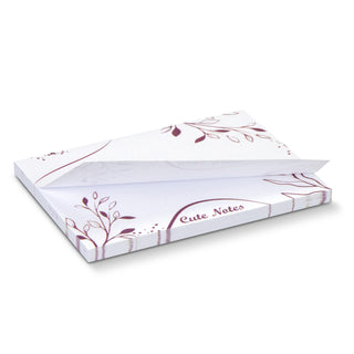 Mark Sticky Pad 100 x 75mm - 50 Sheets (White) — Detail