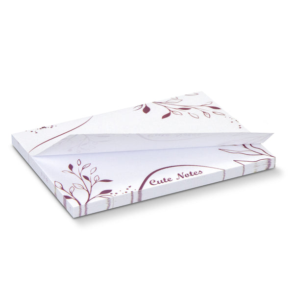 Mark Sticky Pad 100 x 75mm - 50 Sheets (White)