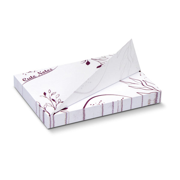 Mark Sticky Pad 100 x 75mm - 100 Sheets (White)