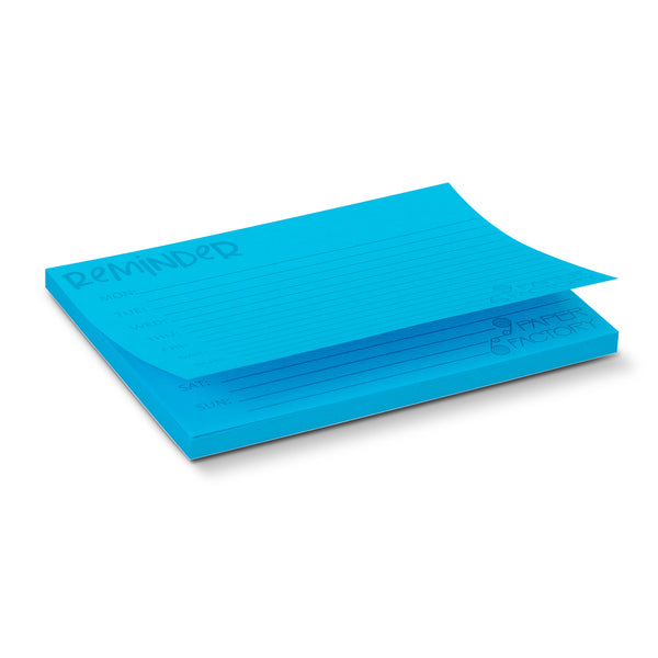 Spectrum Coloured Sticky Pad 100 x 75mm - 50 Sheets (Brilliant Orange)
