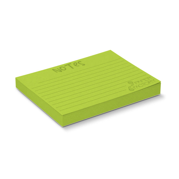 Spectrum Coloured Sticky Pad 100 x 75mm - 100 Sheets (Brilliant Pink)