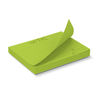 Spectrum Coloured Sticky Pad 100 x 75mm - 100 Sheets (Red) — Detail