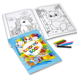 Canvas Custom Cover Colouring Book - A4 (White) — Kids