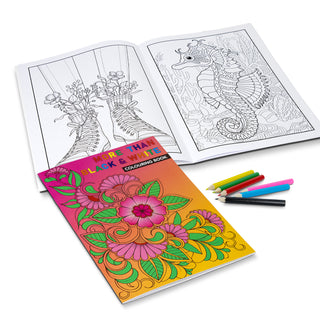Canvas Custom Cover Colouring Book - A4 (White) — Adults