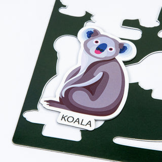 Imprint Die Cut Magnet Sheet - A5 (White) — Detail