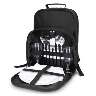 Summit Picnic Backpack (Black) — Detail