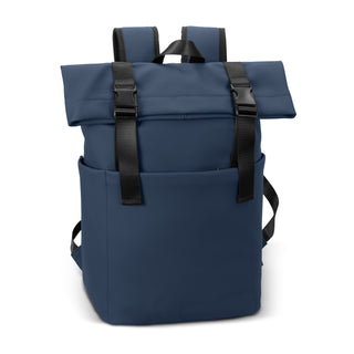 ARCHER Soft-Touch Flap Backpack (Navy)