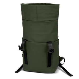 ARCHER Soft-Touch Flap Backpack (Navy) — Extended
